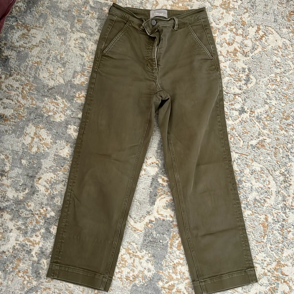 Everlane cropped straight size 2 regular